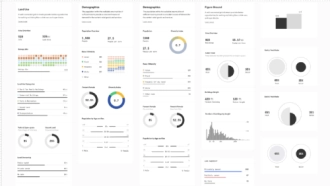 Development interface of Morphocode Explorer data visualization tool